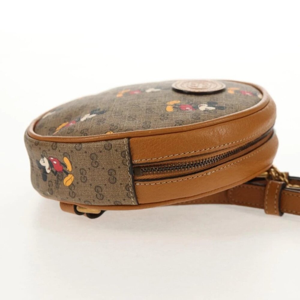GUCCI Micro GG Supreme Disney Mini Backpack PVC Beige Gold 603730 Auth am9564M - Picture 7 of 15
